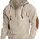Miniature : Sweat à capuche homme – Style contrasté et confortable Capuche 1/2 Zippé 