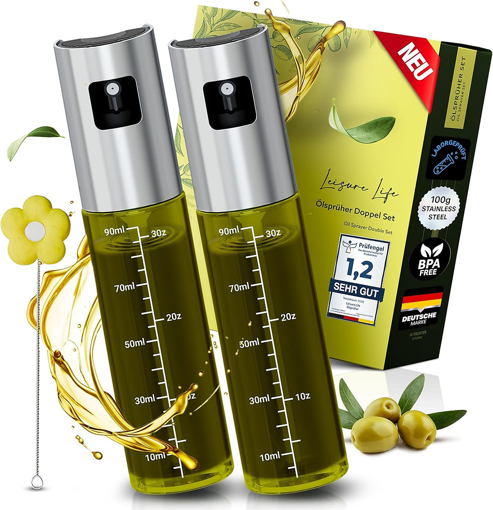 Miniature : 🟩 Pulvérisateur d’huile 100 ml – spray fin & dosage précis