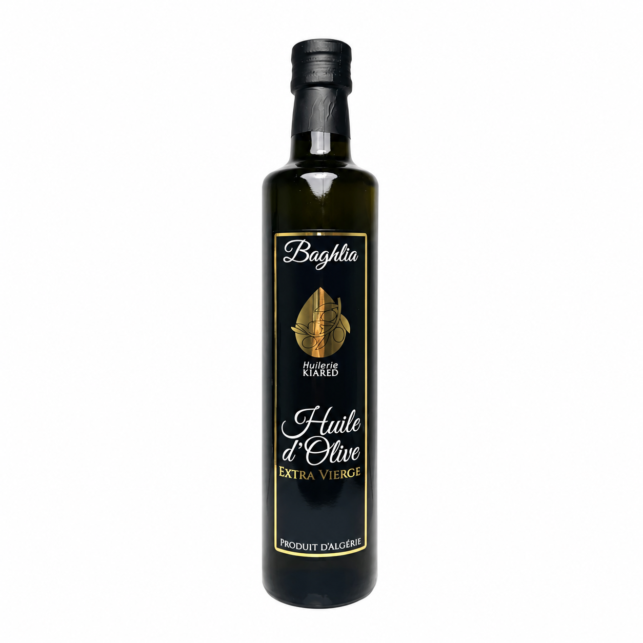 đĄ Huile dâolive Baghlia â sur fond blanc