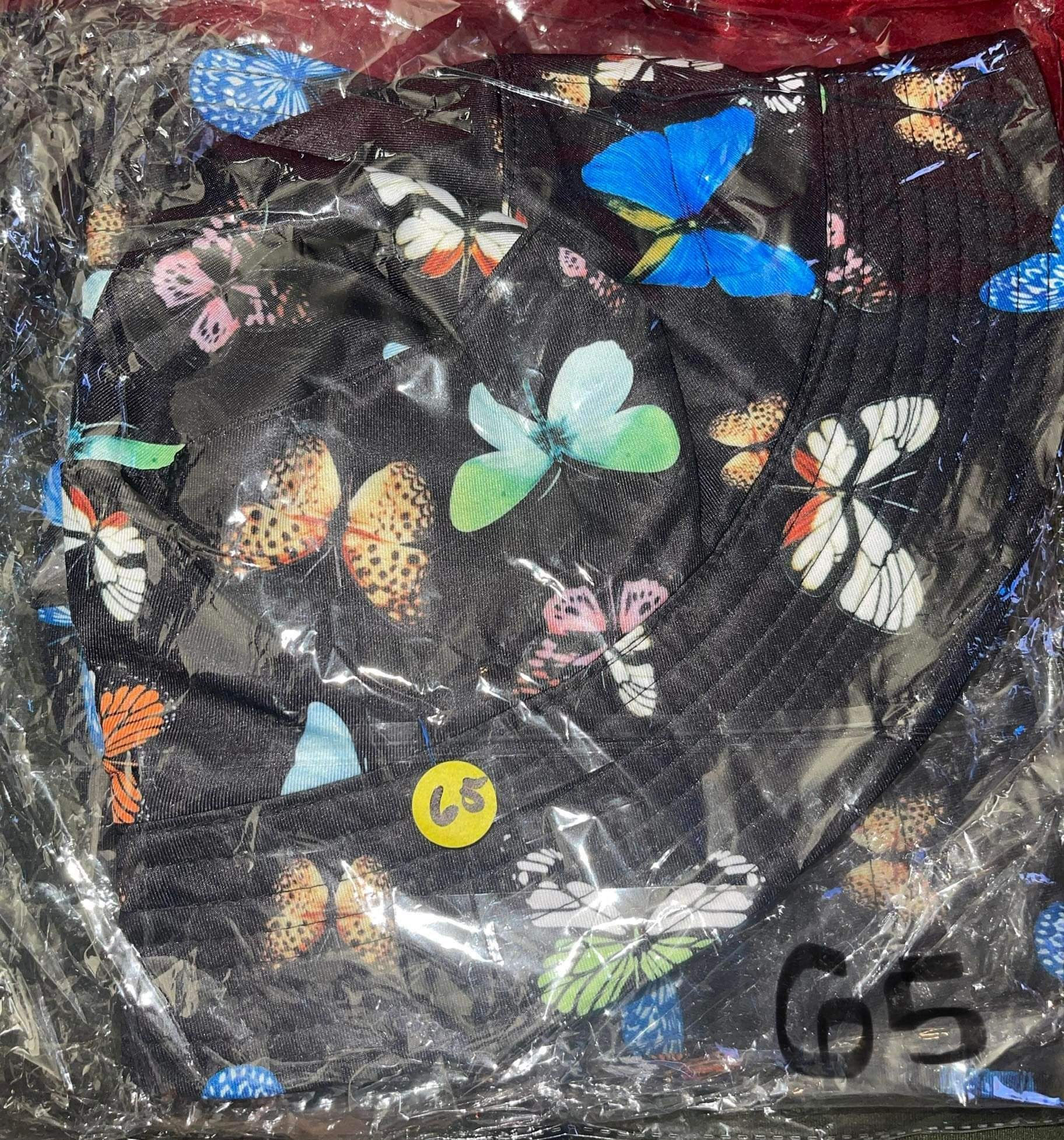 Butterfly Print Bucket Hat