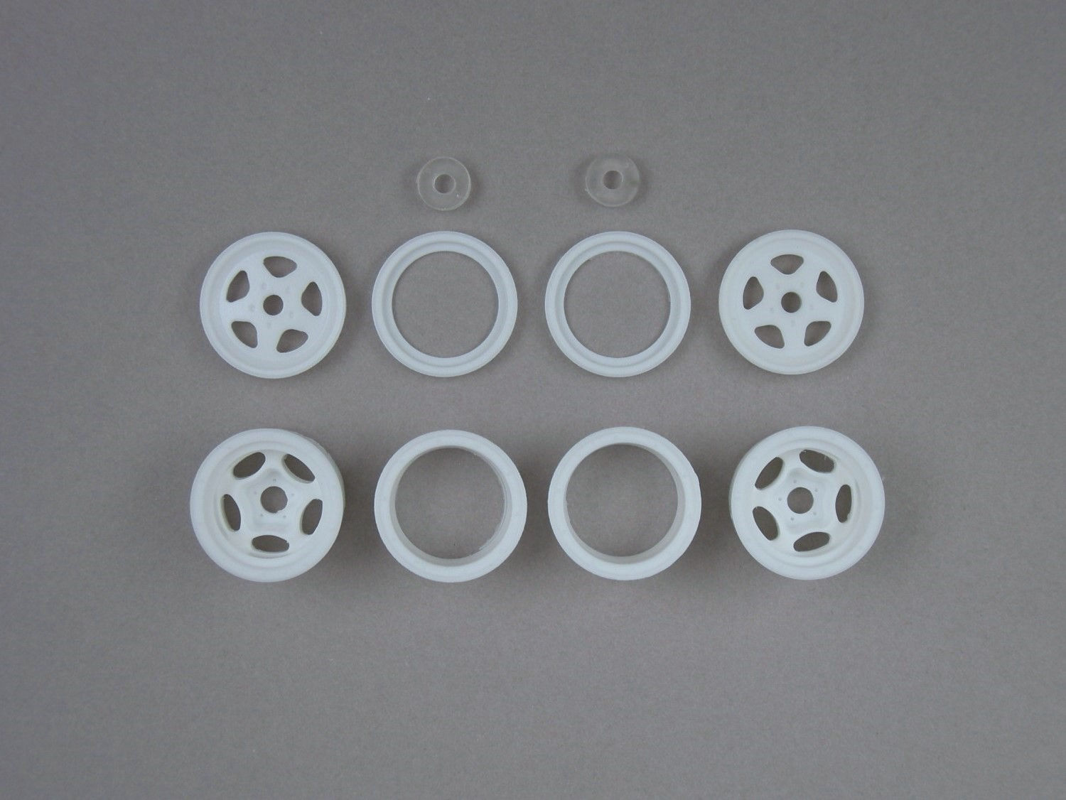 Motor Wheel Spyder 1/25th Wheel Set Fly Front/Spyder Rear (10 Pcs)