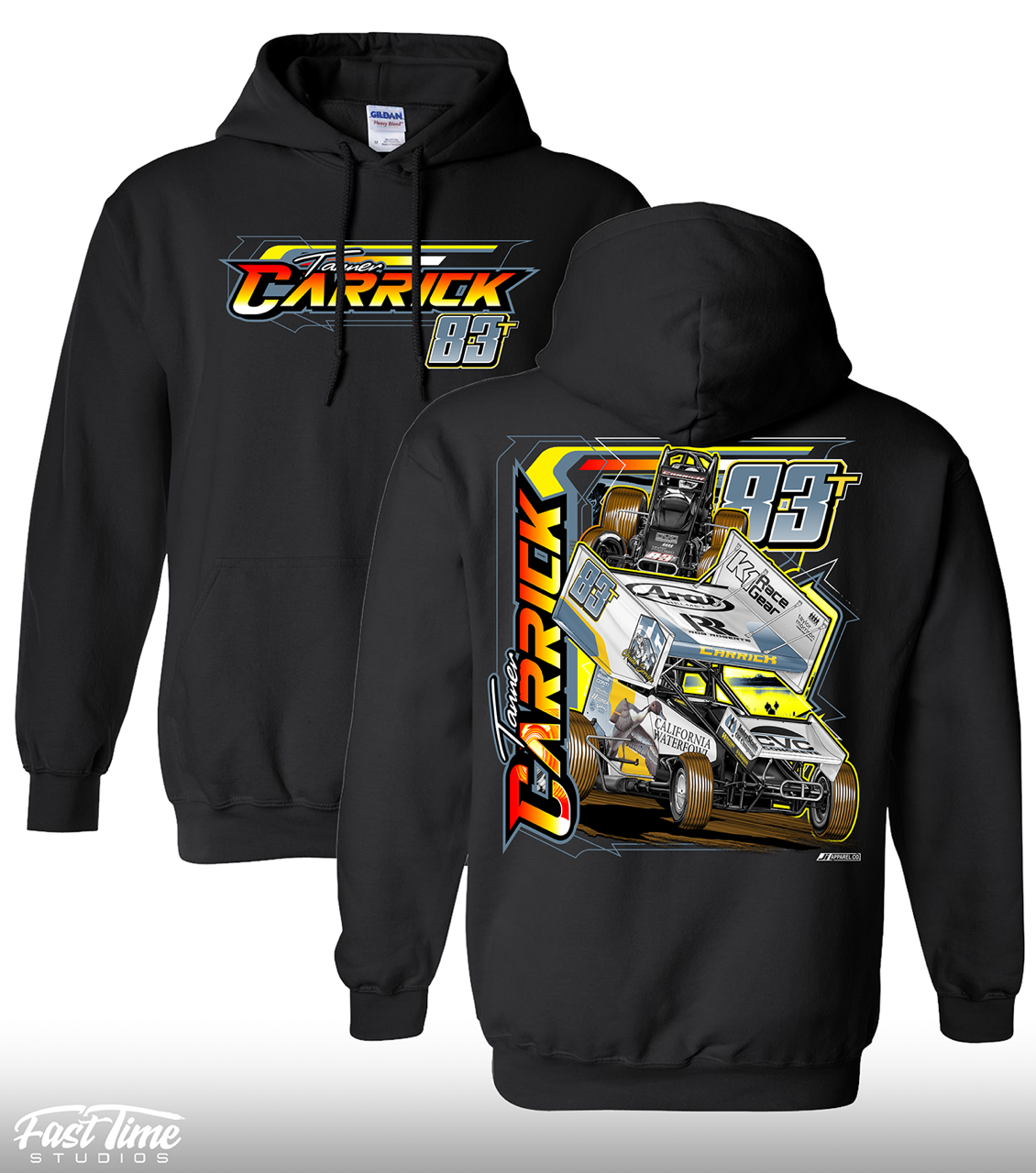 Tanner Carrick 2025 Graphic Design Hoodie