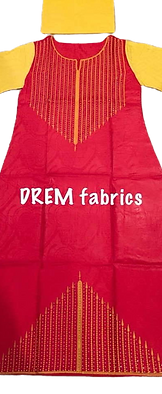 AFDS14 Elegant African dresses with unique embroideries and classy stones in Afr