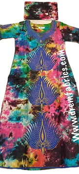 AFDS10 Elegant African dresses with unique embroideries and classy stones in Afr