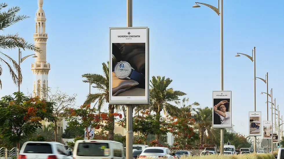 outdoor lampposts in dubai 