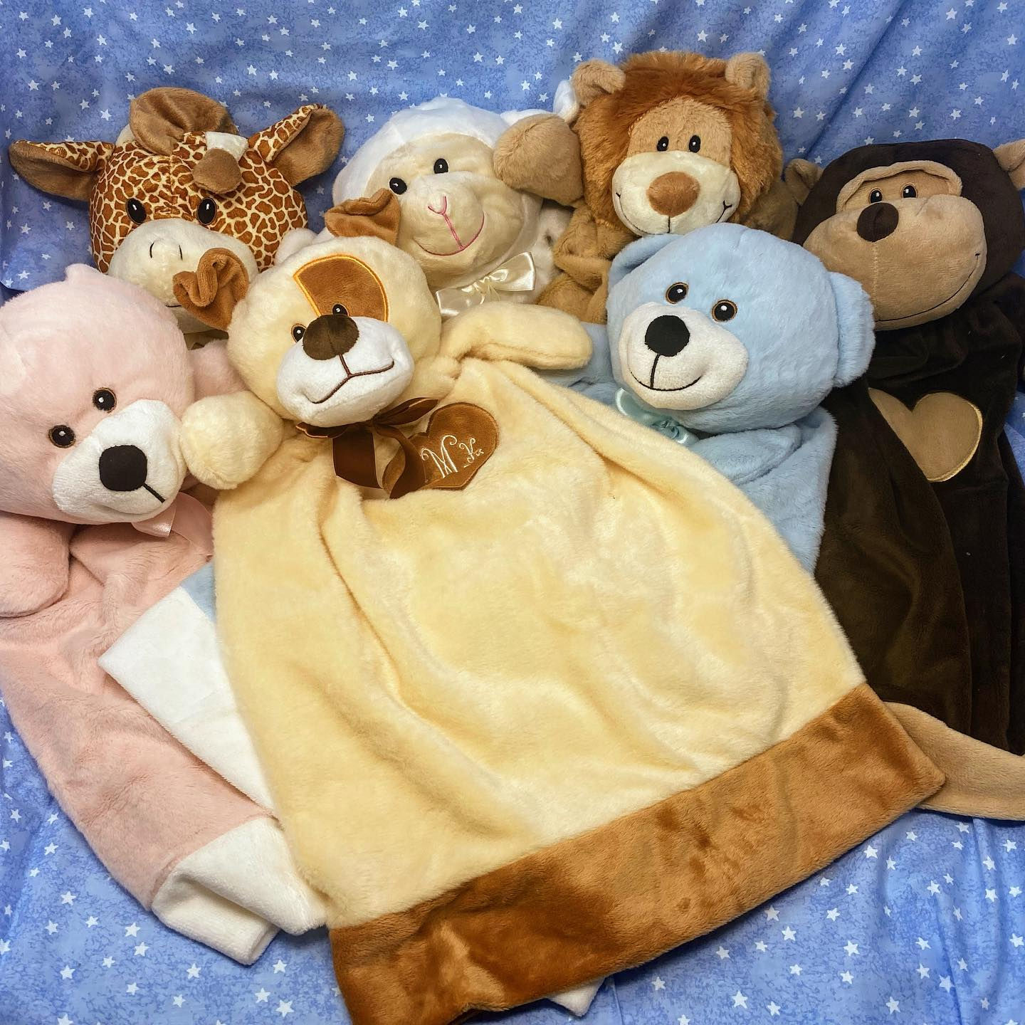 Large Loveys!  22 inches in length...super soft