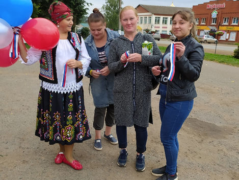 22 августа День государственного флага
В этот день в районе прошло множество мероприятий, посвященны