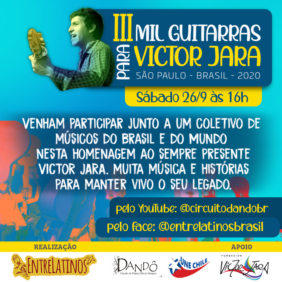 3ª Edição Mil Guitarras Para Victor Jara