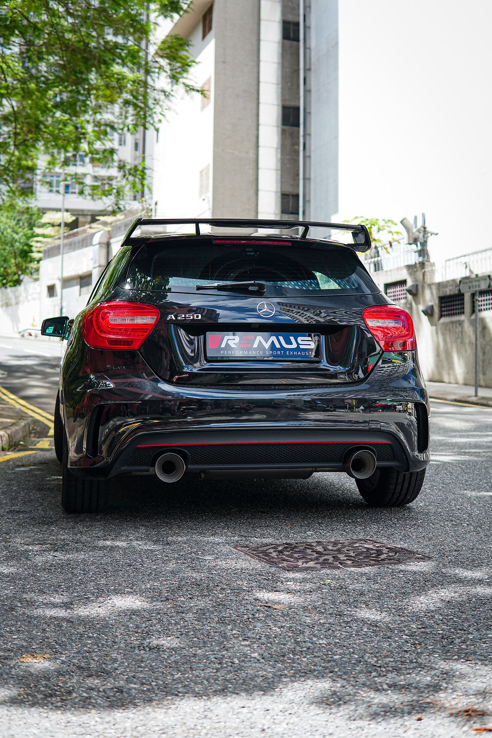 縮圖：Benz W176 A250 Axle-back System