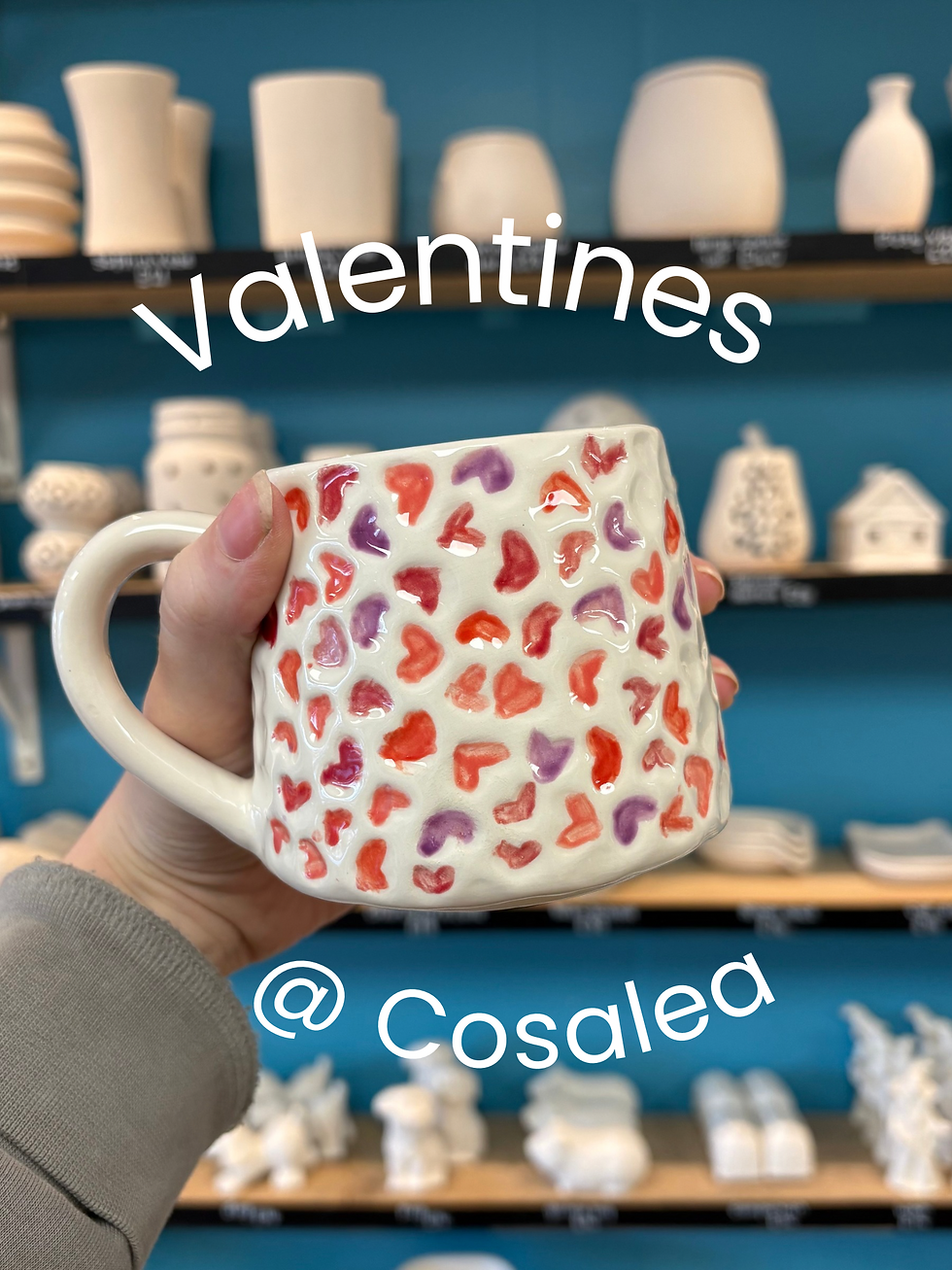 Fired & Fizz Valentines event @ Cosalea Walshaw  