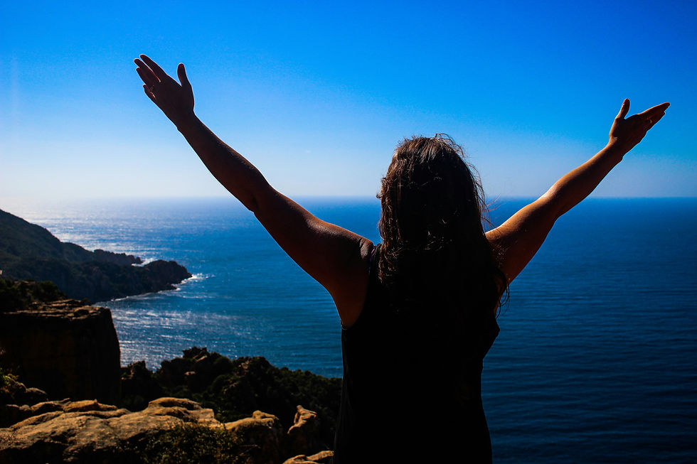 Christian widow finding healing and hope through faith in Jesus