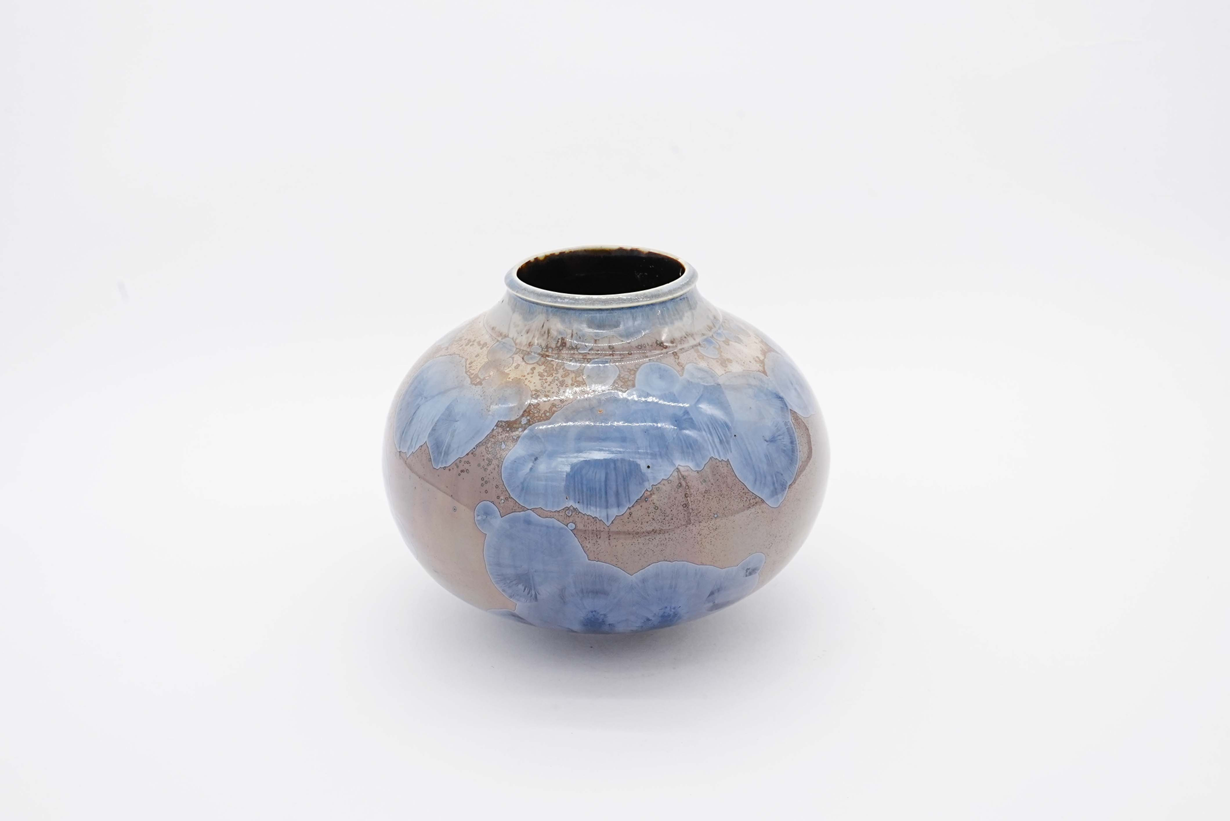 Vase boule à col ouvert