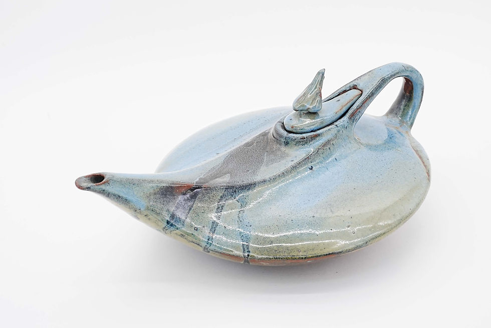 Miniature : Théière Aladin bleu cendré