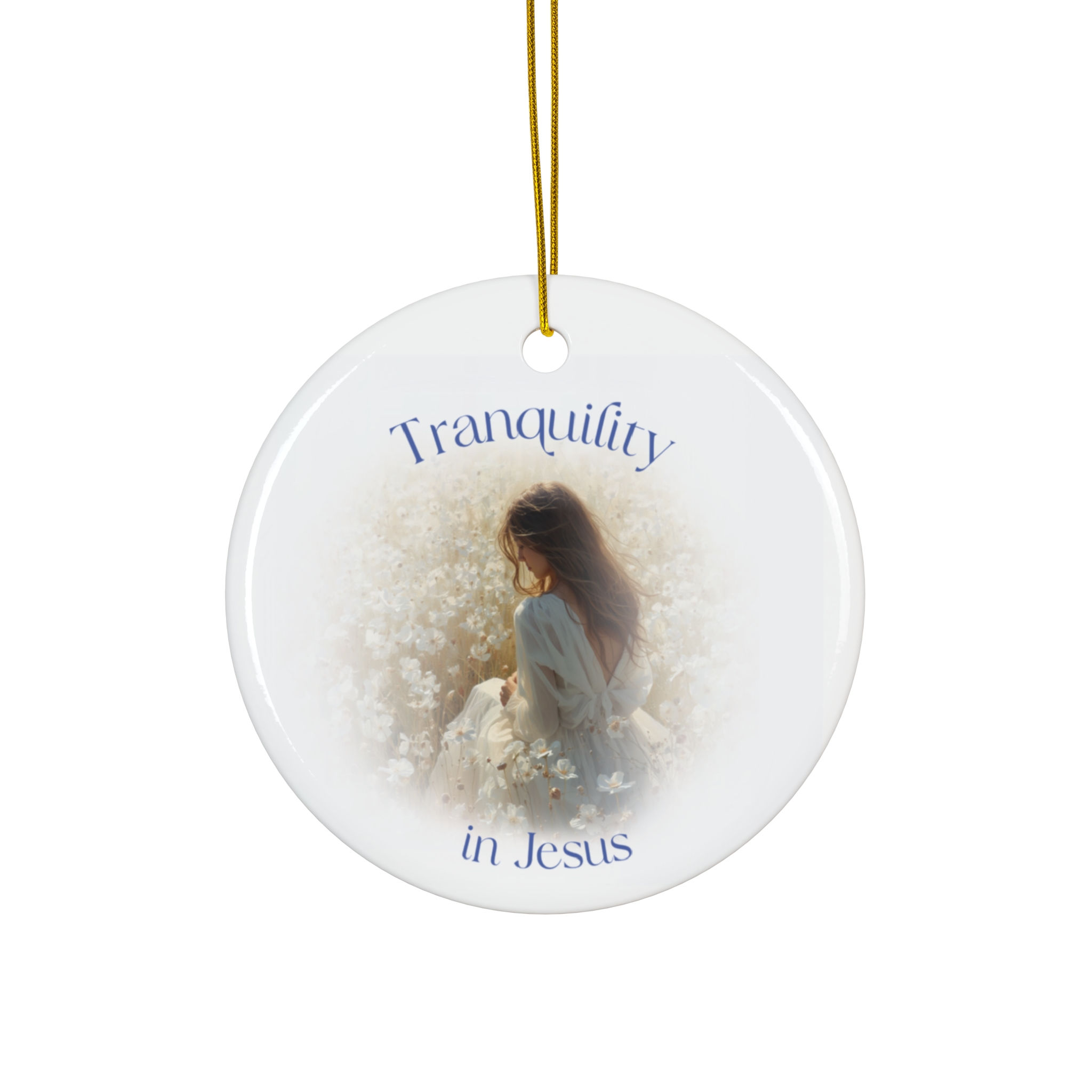 Lifestyle of Peace - Ceramic Christmas Ornament