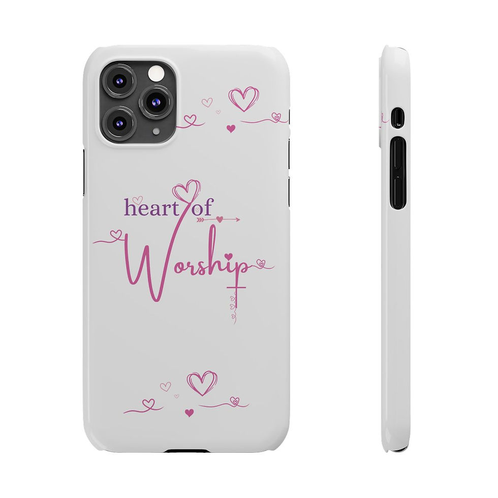 Thumbnail: Heart of Worship - Christian Cell Phone Case