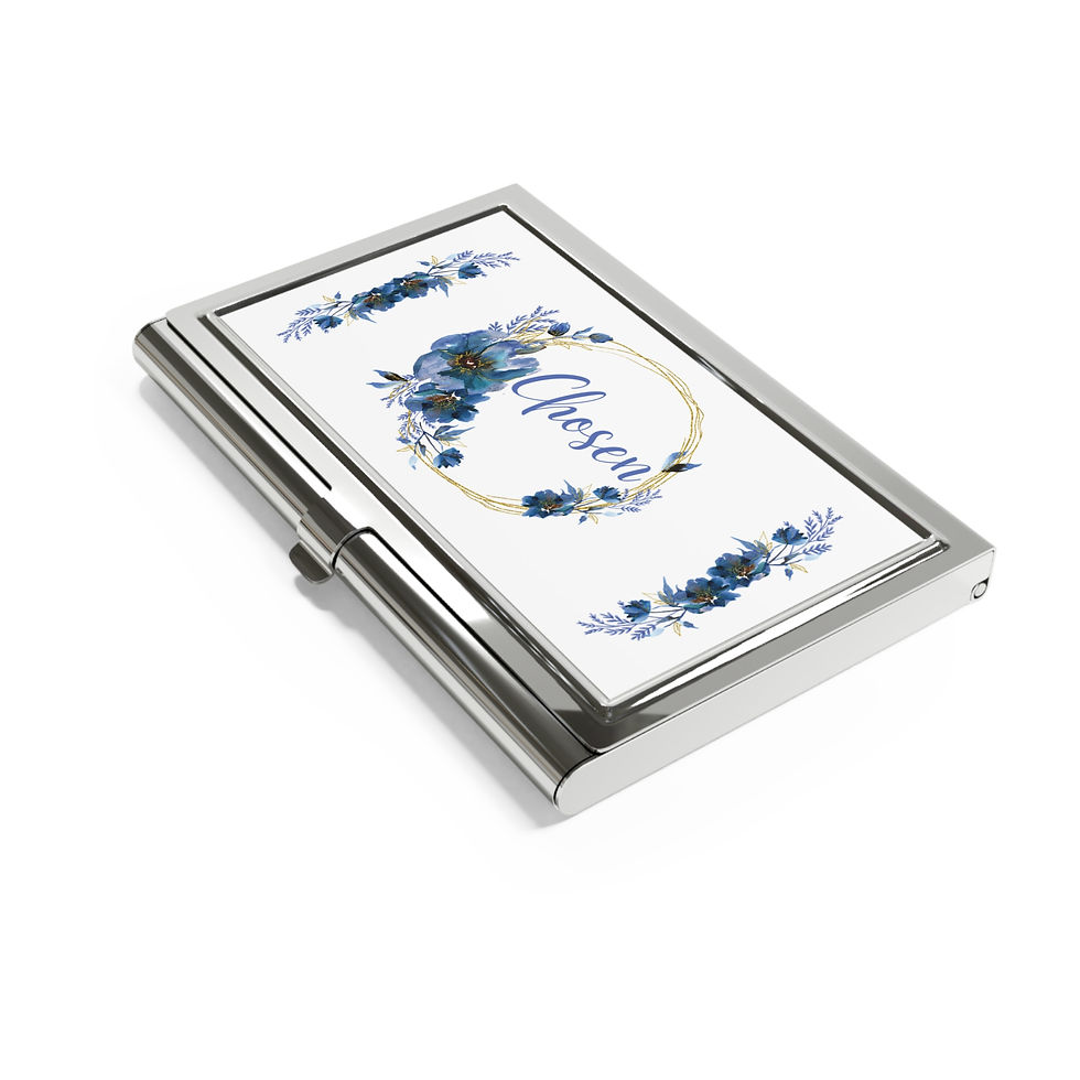 Thumbnail: Chosen wreath Business Card Holder