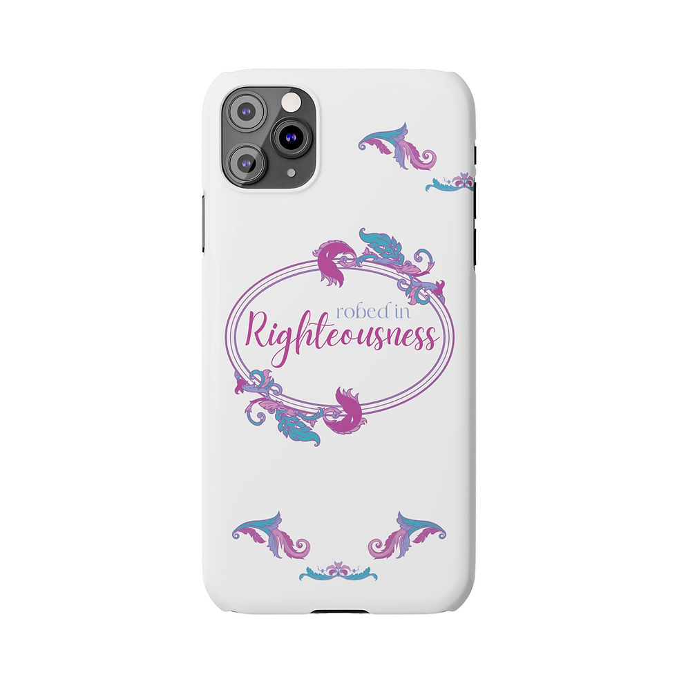 Thumbnail: Robed in Righteousness - Christian Cell Phone Case