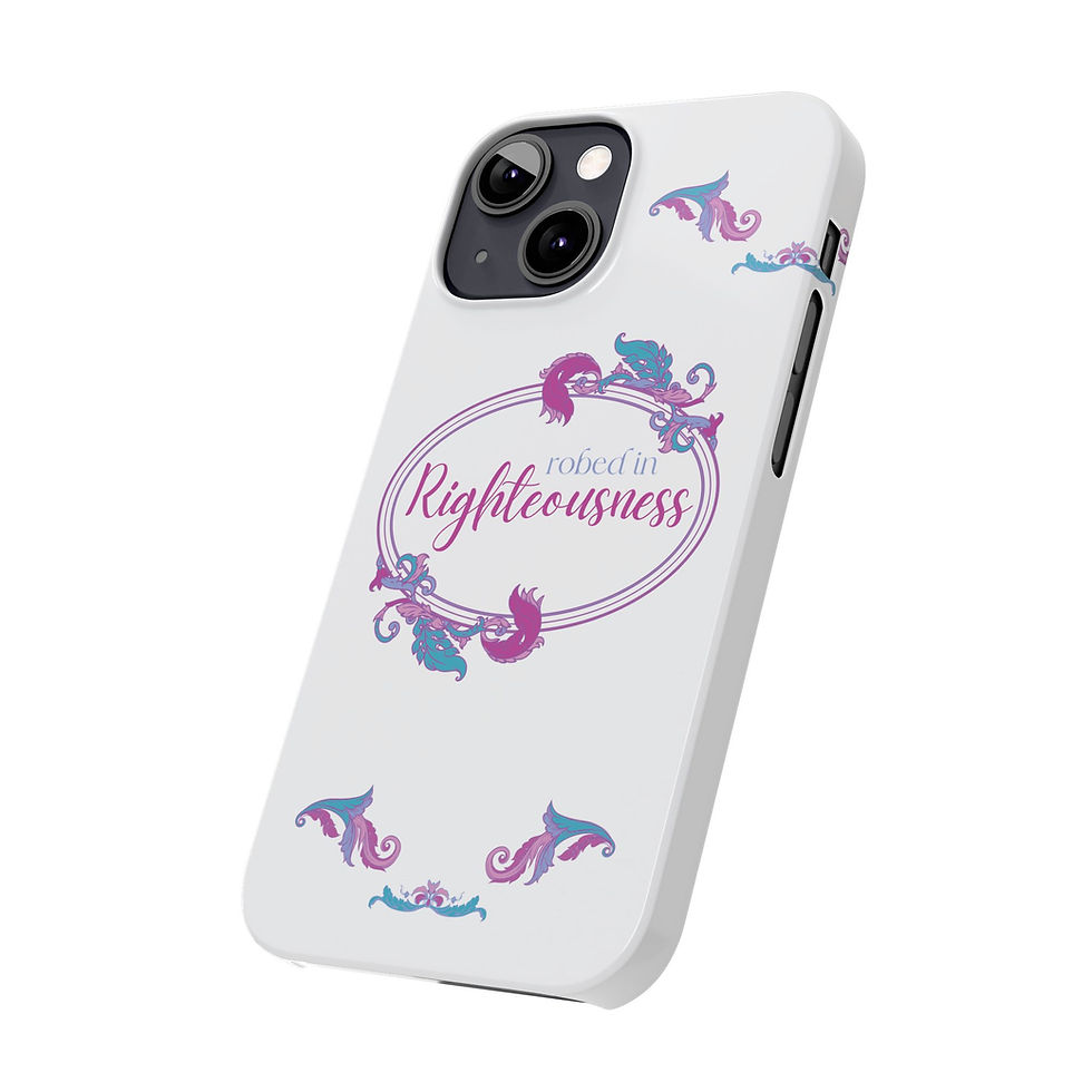 Thumbnail: Robed in Righteousness - Christian Cell Phone Case