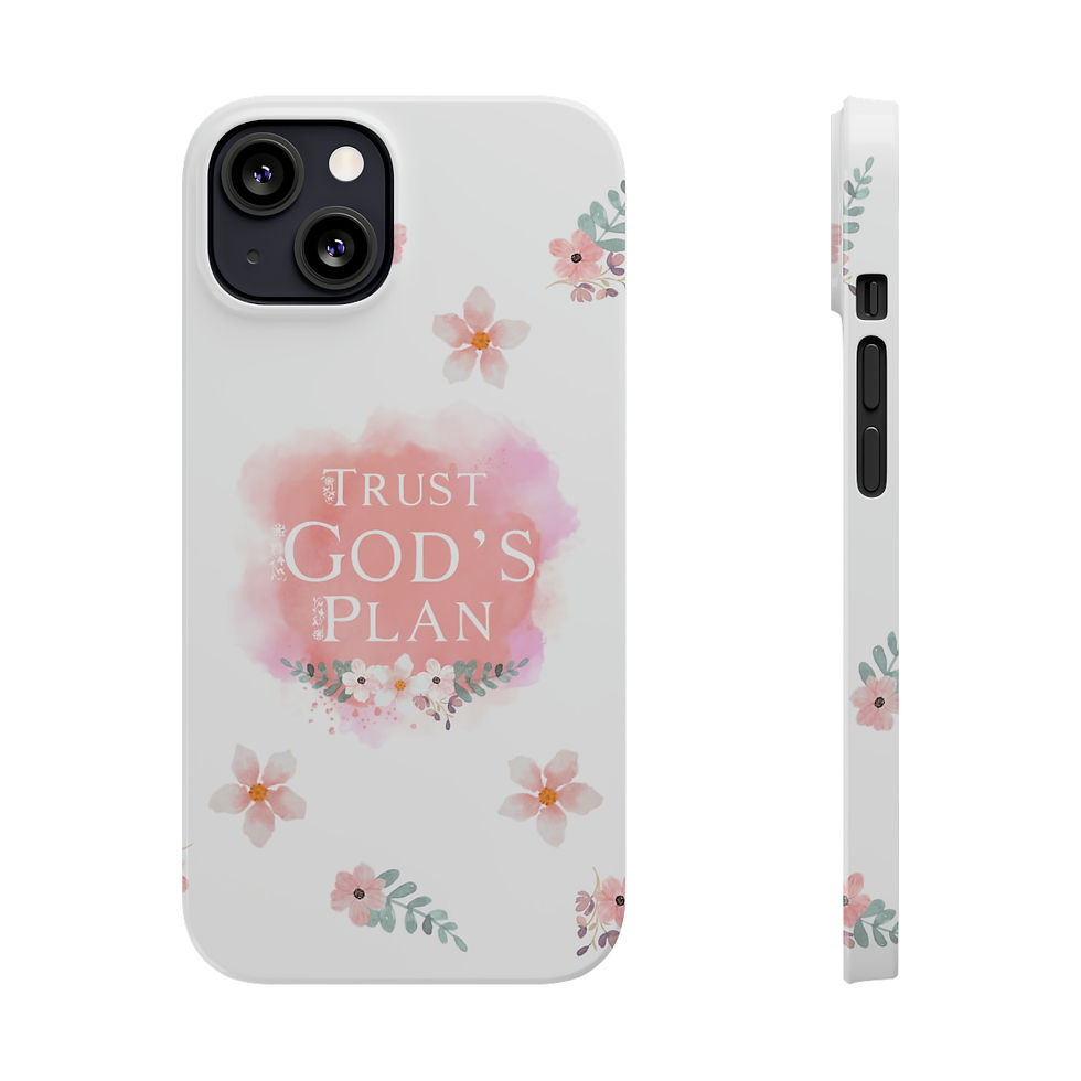 Thumbnail: Trust God's Plan - Christian Phone Case -