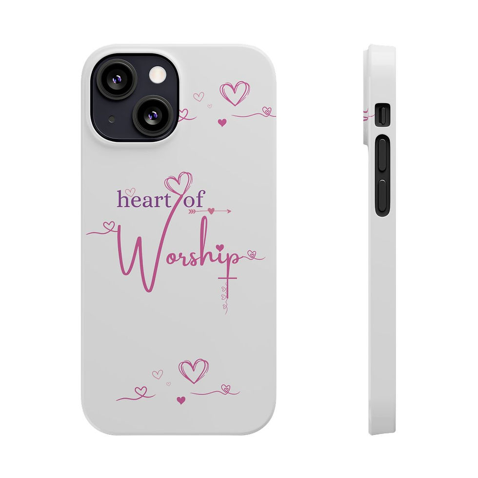 Thumbnail: Heart of Worship - Christian Cell Phone Case