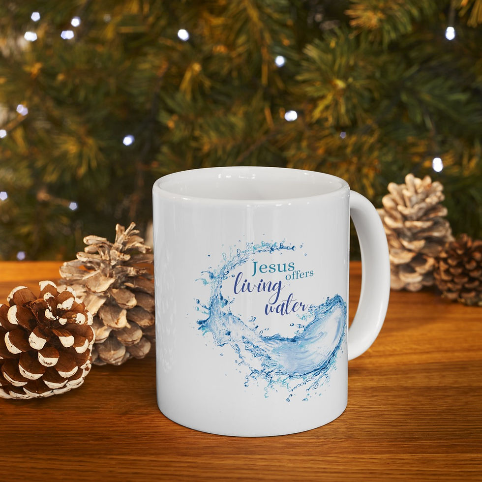 Thumbnail: Thirst No More - White Ceramic Mug
