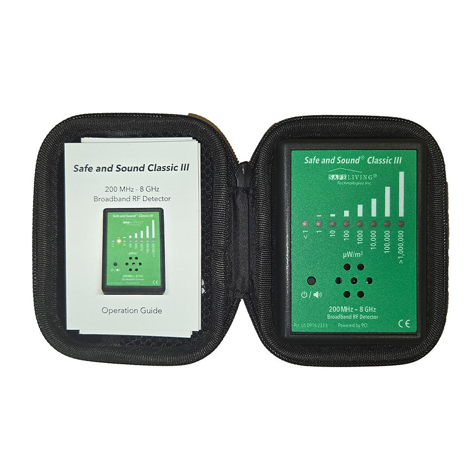 Safe and Sound Classic III RF EMF 5G Meter