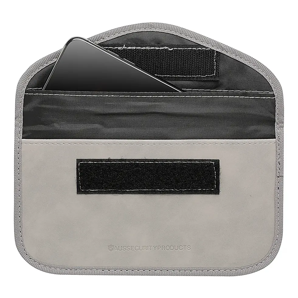 Thumbnail: Water Resistant EMF Blocking Faraday Phone Pouch