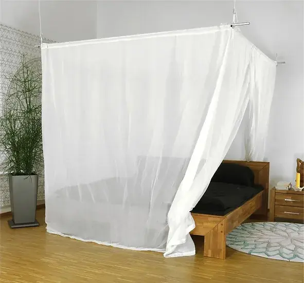 Swiss Shield Voile EMF Bed Canopy