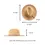 Thumbnail: Golden Kocoon EMF Protection Fedora Wool Hat