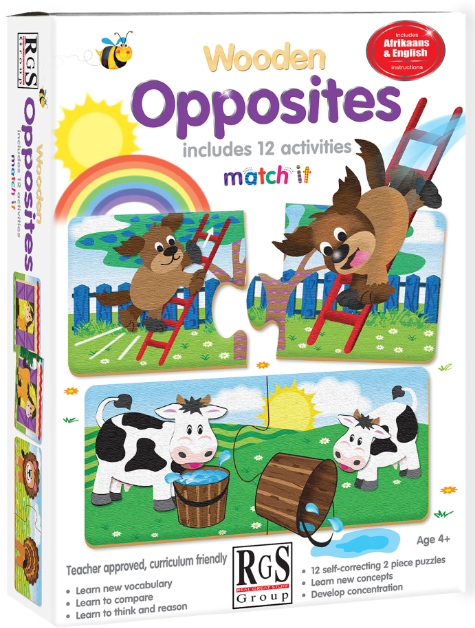 Opposites puzzles.