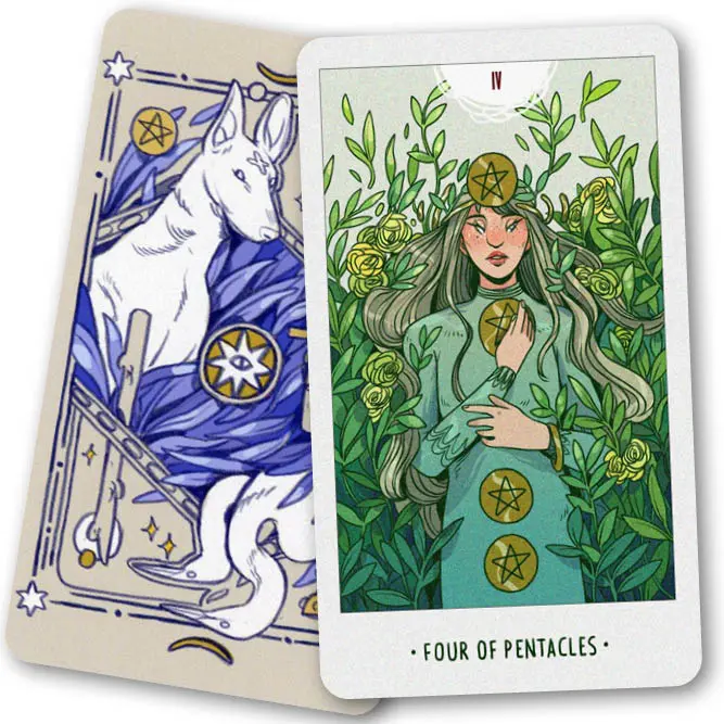 Thumbnail: White Numen: A Sacred Animal Tarot