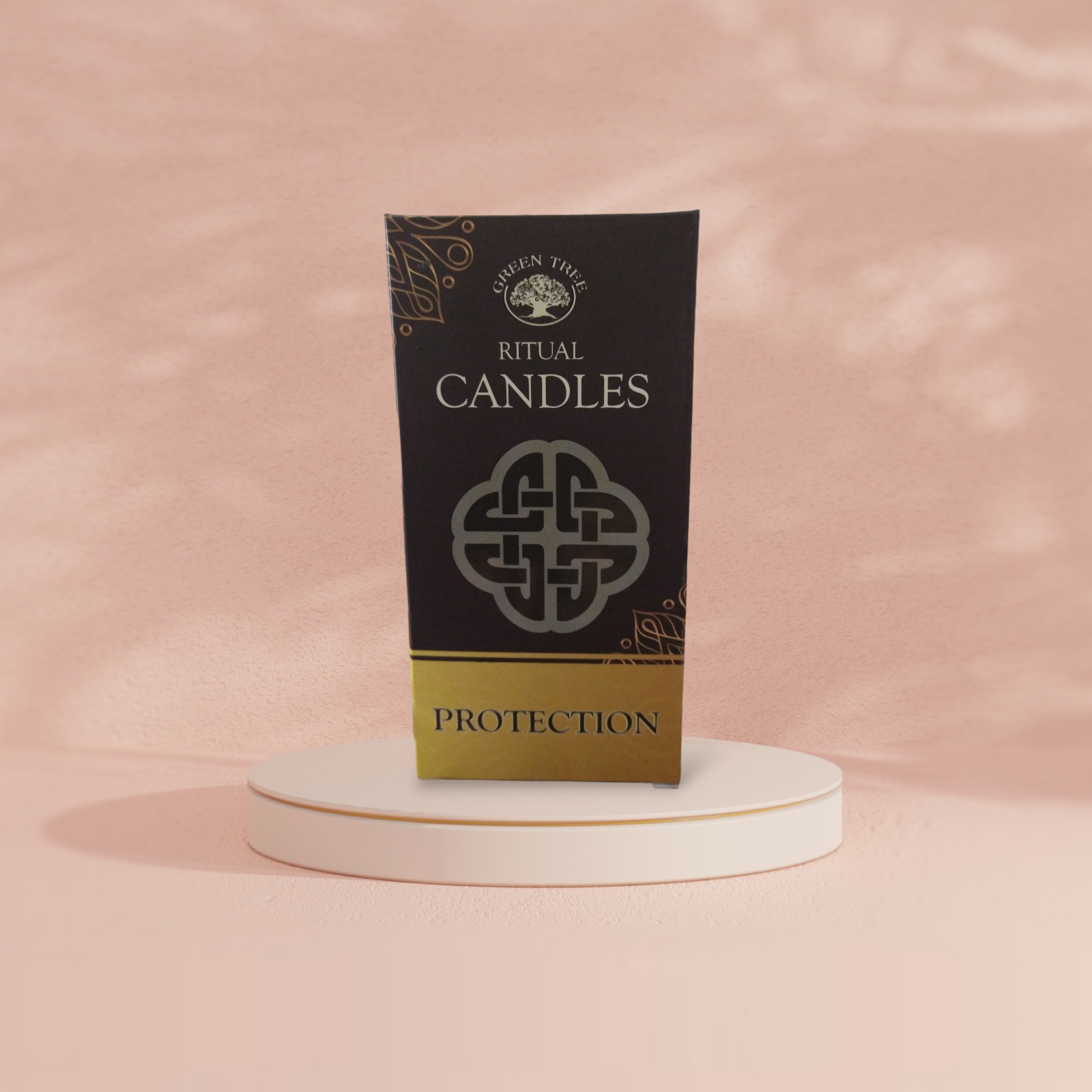 Ritual Candles Protection - Green Tree
