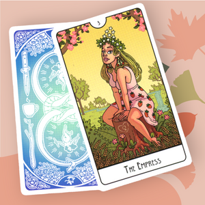This Might hurt tarot, waar pijn doet een zegen is.