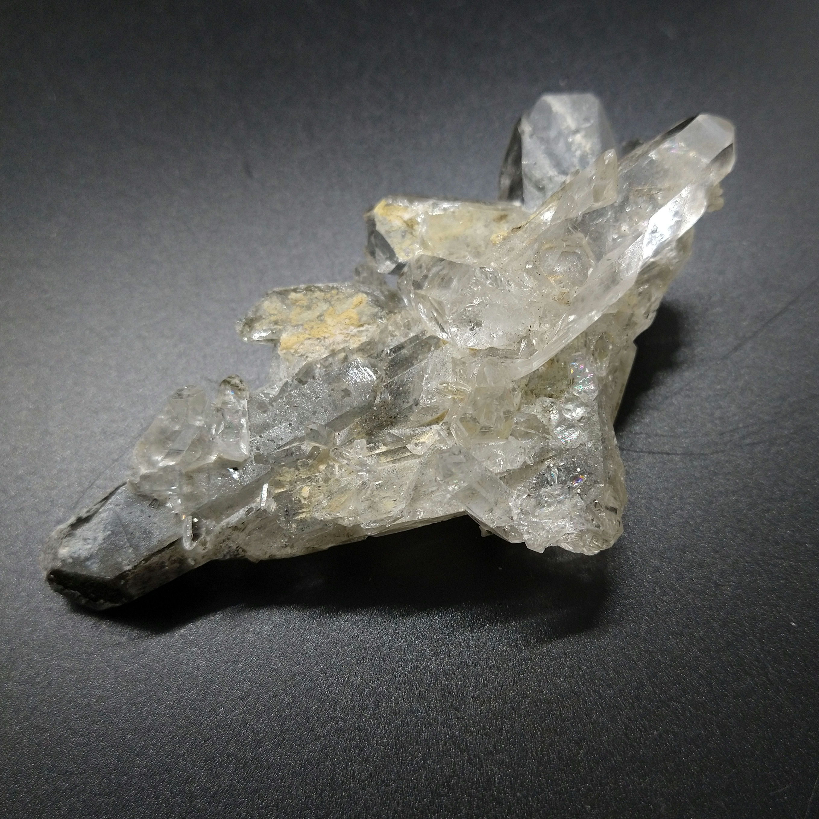 Bergkristal met chloride