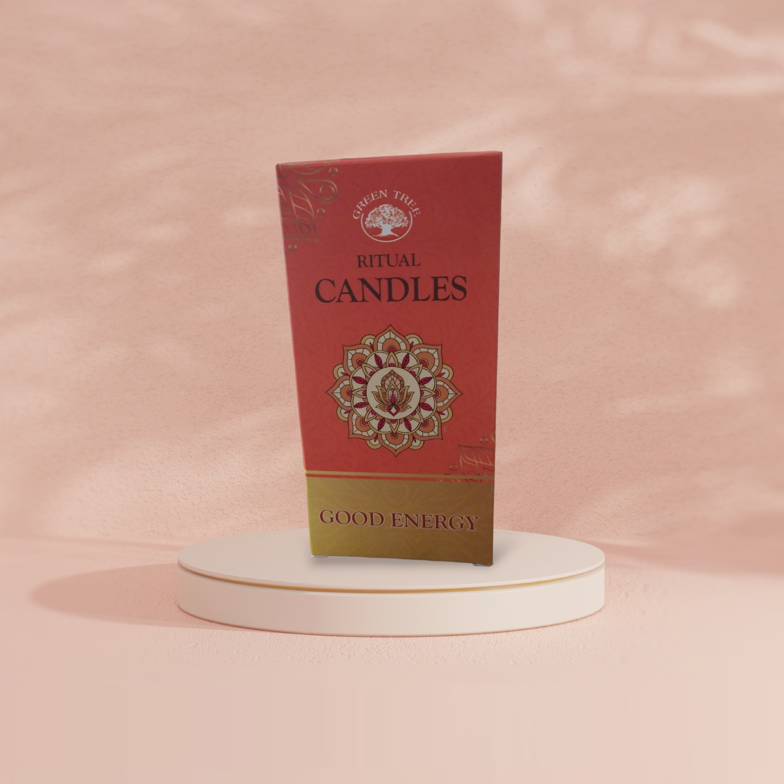 Ritual Candles Good energy - Green Tree