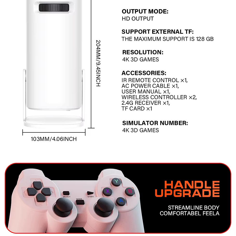 Thumbnail: 3D Game Projector (Retro Video Game Console)