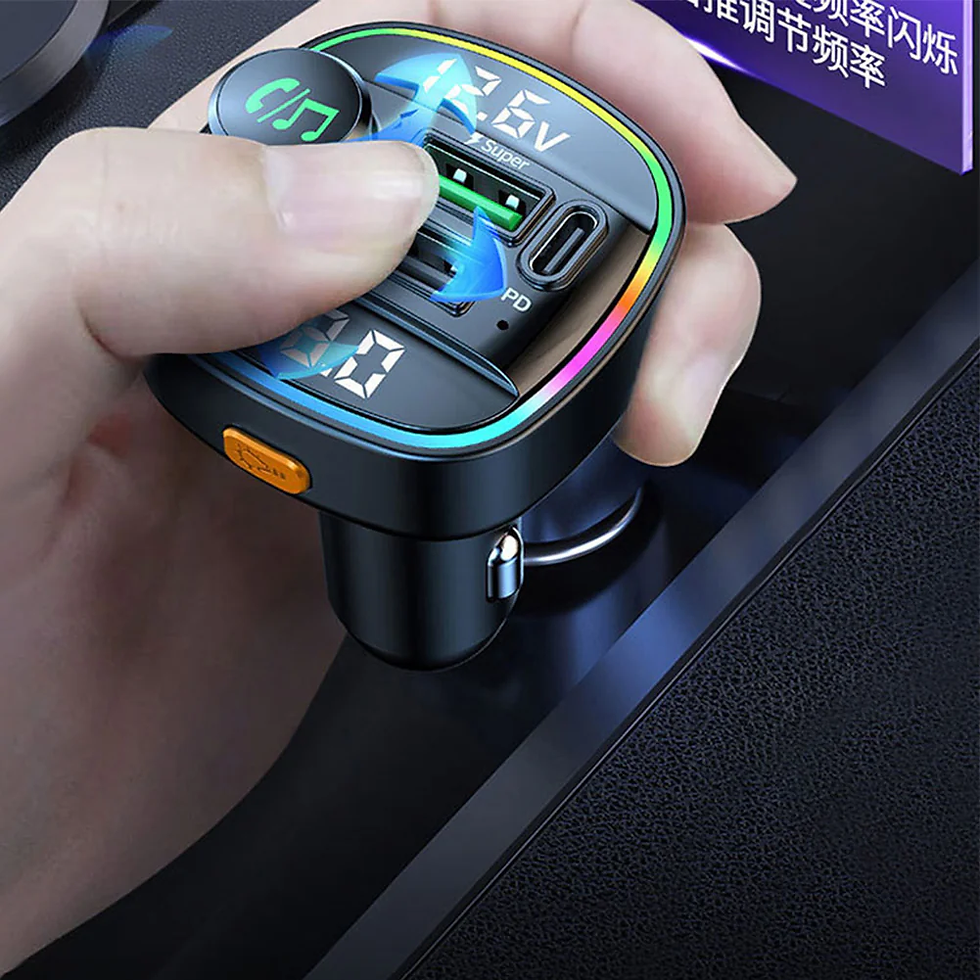 Thumbnail: Wireless Bluetooth FM Transmitter Adapter