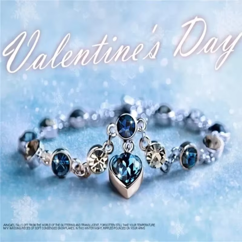 Thumbnail: Blue Crystal Bracelet