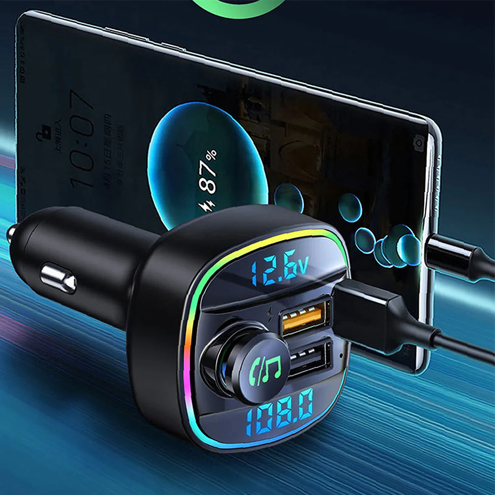 Thumbnail: Wireless Bluetooth FM Transmitter Adapter
