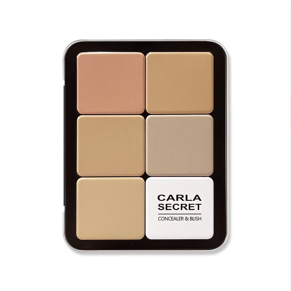 Thumbnail: 12-Color All-in-One Makeup Palette – Concealer, Blush, Cream Matte Highlight & C