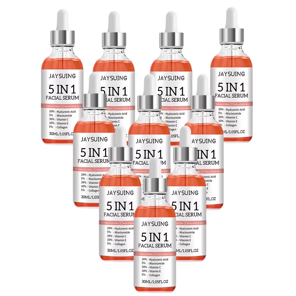 Thumbnail: 5 in 1 Hyaluronic Acid Face Serum (Moisturizing Vitamin C) Collagen Lightning Fa