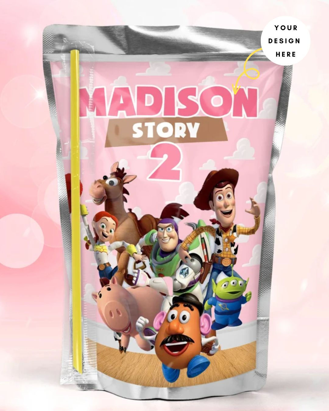 Personalised Capri Sun Labels