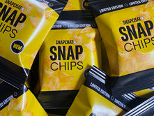 Custom Branded “Snap Chips” for Snapchat