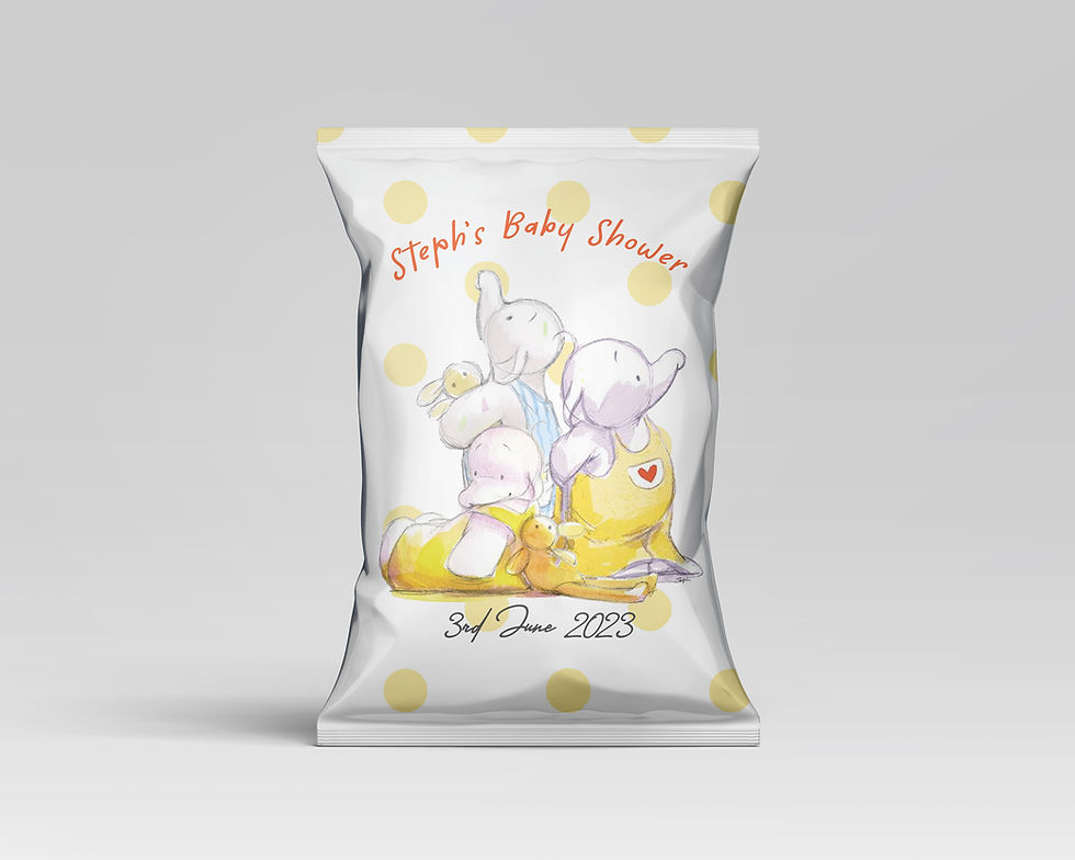 100 Custom Crisp Packets