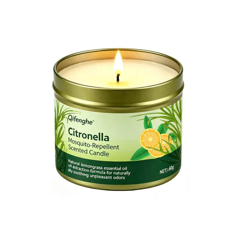 Thumbnail: Natural Citronella Mosquito-Repellent Scented Candle 