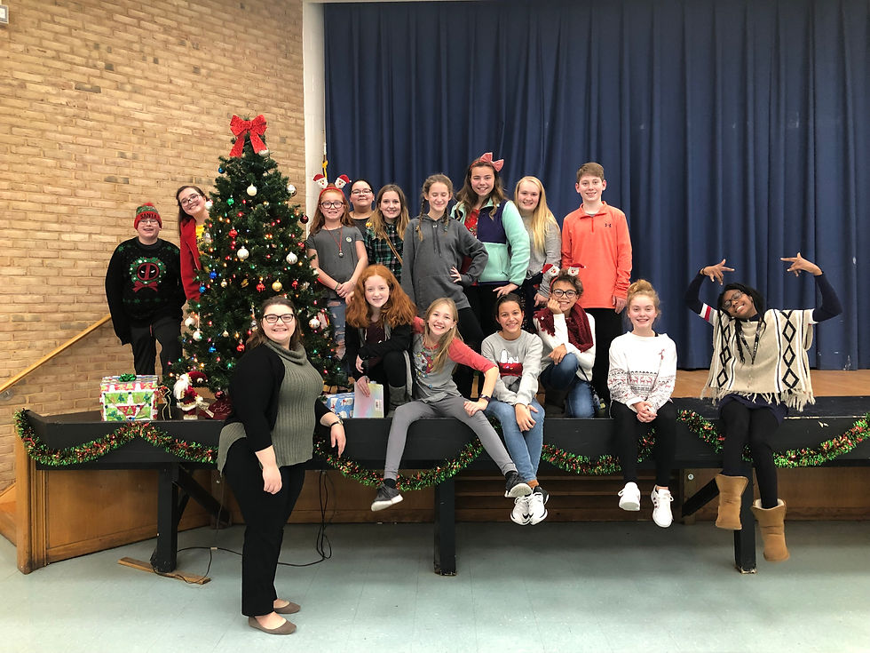 Winter Caroling Group - December 2018