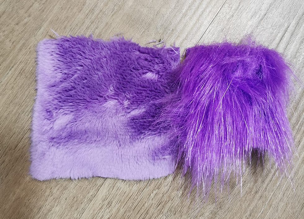 Thumbnail: Shocking Purple Stretch Minky