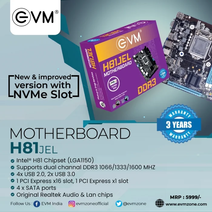 Intel H81 Chipset(LGA1150) EVM