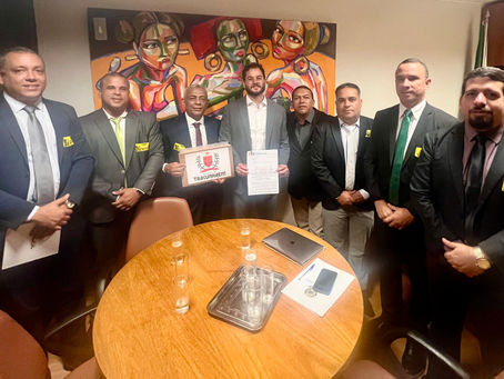 Prefeito Irmão Aluízio e Deputado Túlio Gadelha discutem parcerias para o desenvolvimento de Tracunhaém em Brasília