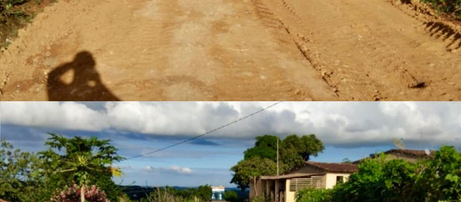 Prefeito Henrique Queiroz acelera obras nas estradas de Nova Tamboatá